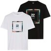Billabong T-Shirt THEME DOUBLEPACK (2-tlg) Doppelpack mit 2 Teilen, Kurzarm,