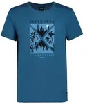 Icepeak T-Shirt Aitkin mit Print auf der Vorderseite blau M (50)