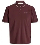 Jack & Jones Poloshirt JCOFUSION PIQUE MESH COLLAR POLO SS Baumwollmischung, regular