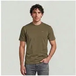 G-STAR T-Shirt True Regular aus Baumwolle, Rundhals gr&uuml;n S (44/46)