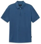 bugatti Poloshirt mit kurzem Rei&szlig;verschluss blau XL