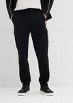 Jogginghose BONPRIX, Herren, Gr. 44/46, N-Gr, schwarz, Obermaterial: 100%...
