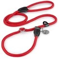 lionto Moxonleine mit Zugbegrenzung & Stopper 120 cm, Nylon, Lederimitat...