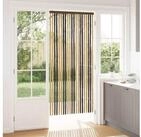 vidaXL T&uuml;rvorhang vidaXL Insektenschutzvorhang Chenille Dunkelbraun und Beige