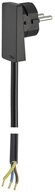 Evoline EVOline 1512 0015 1100 Strom Anschlusskabel Schwarz 1.5 m Stromkabel,...