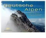 CALVENDO Wandkalender Deutsche Alpen, eine Reise von Lindau am Bodensee bis