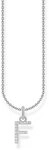 THOMAS SABO Kette mit Anh&auml;nger Halskette mit Anh&auml;nger Buchstabe F - Thomas Sabo