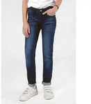 STACCATO Slim-fit-Jeans LISA Slim Fit blau 146