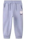 Name It Sweathose NMFOLINIAS NREG PANT SWE BRU PB Baumwollmischung lila 98