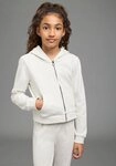 H.I.S Kapuzensweatjacke Kurzgeschnittene Sweatjacke mit H.I.S Logoprint f&uuml;r...