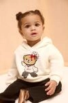 Kapuzensweatshirt LEVI'S KIDS "LVG LIV GFX HODDY AND FLARE RI", M&auml;dchen, Gr. 12M