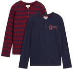 bonprix Henleyshirt (Packung) f&uuml;r Jungen, in praktischer Packung, aus...