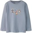 Name It Langarmshirt NMMVICTOR LS NREG TOP Baumwolle, regular fit grau 92 EU