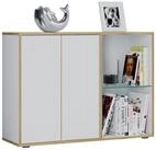 VCM Kommode Sideboard Salia H. 74 x B. 100 x T. 33 cm mit, Moderne Kommode mit