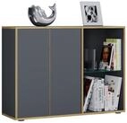 VCM Kommode Sideboard Salia H. 74 x B. 100 x T. 33 cm mit, Moderne Kommode mit