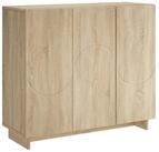 vidaXL Sideboard Sideboard Sonoma-Eiche 85,5 x 31 x 75 cm Holzwerkstoff (1 St)