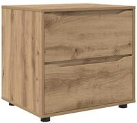 vidaXL Aktenschrank 60 x 48 x 57 cm Aufbewahrungsschrank Artisan-Eiche 60x48x57...