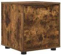 vidaXL Aktenschrank 40,5 x 40 x 44 cm Badezimmerschrank Ger&auml;ucherte Eiche...
