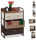 relaxdays Beistellschrank Schubladenschrank vers. Designs A