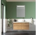 MIRRORS AND MORE LED-Lichtspiegel Tabea (1-St), integrierte LED-Beleuchtung