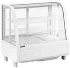 Royal Catering K&uuml;hlschrank RCCC-100-WT, 67 cm hoch, 68 cm breit, K&uuml;hlvitrine...