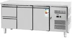 Royal Catering K&uuml;hlschrank RCS-417D, 86 cm hoch, 179 cm breit, Pizzak&uuml;hltisch...