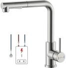 LuxusKollektion K&uuml;chenarmatur Armatur Niederdruck K&uuml;che Ausziehbar Brause...