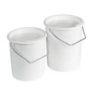 WESTMARK Sp&auml;tzlepresse 2 Milch-/Vorrats-/Futtereimer mit Henkel und Deckel,