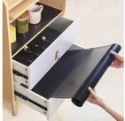 LuxusKollektion Schubladenmatte Schubladenmatte 35x600cm Transluzentes Schwarz...