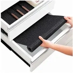 relaxdays Schubladenmatte zuschneidbar 6m (1 St), schwarz, 50 cm schwarz 50 cm...