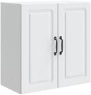 vidaXL Schranksystem Wandschrank 59 x 31 x 60 cm Holzwerkstoff Wei&szlig; (1-St)