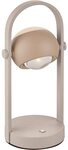 Musterring LED Tischleuchte CANNON, Akku LED Tischlampe Touchdimmer 4W 400 Lumen