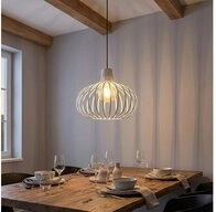 GLOBO LIGHTING LED Pendelleuchte, Leuchtmittel nicht inklusive, Warmwei&szlig;, LED