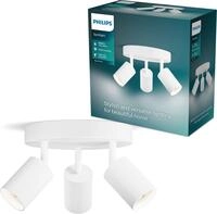 Philips Deckenspot Wyatt LED, Aluminium, exklusive GU10, ohne Leuchtmittel,...