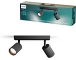 Philips Deckenspot Wyatt LED, Aluminium, exklusive GU10, ohne Leuchtmittel,...