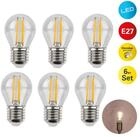 n&auml;ve LED-Leuchtmittel Daffy, E27, 6 St., Warmwei&szlig;, 6er Set, LED in warmwei&szlig;,...