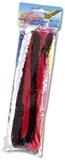Folia Bastelfilz Chenilledraht Flausch - 20 mm 10 St&uuml;ck 10 Farben sortiert.