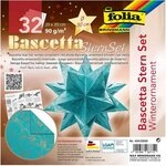 Folia Papiersterne folia Bastelset Bascetta Stern Ornament &Oslash;30cm 90g/m&sup2;