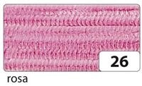 Folia Bastelfilz Chenilledraht - 8 mm 10 St&uuml;ck rosa.