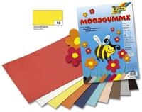 Folia Moosgummi Moosgummi - 29 x 40 cm zitronengelb.
