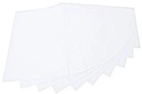 Folia Max Bringmann KG Bastelfilz folia Bastelfilz 150g/m&sup2; wei&szlig; 20x30cm 10...