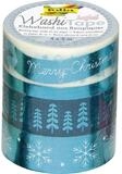 Folia Max Bringmann KG Klebeband folia Washi Tape Hotfoil eisblau 5m 4 St&uuml;ck