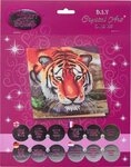 CRAFT Buddy Spiel Crystal Art Tiger 18x18cm