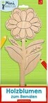 Coppenrath Notizbuch Holzblumen zum Bemalen