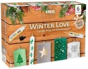 C. KREUL Bastelfarbe Candle Pen Winter Love, 6er-Set