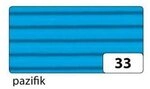 Folia Polsterauflage Folia 741033 Bastelwellpappe - 50 x 70 cm, pazifikblau