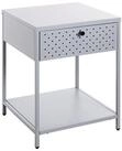 HAKU Konsolentisch Tisch in grau - Metall - H. 53cm x B. 40cm - Dekorationstisch