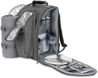 BRUBAKER Freizeitrucksack Picknick-Set f&uuml;r 2 Personen (isolierender...