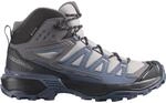 Wanderschuh SALOMON "X ULTRA 360 MID GORE-TEX W", Damen, Gr. 42,5, grau (alloy,