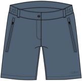 CMP Funktionsshorts Woman Short Perfekte Damen-Trekkingbermudashorts mit